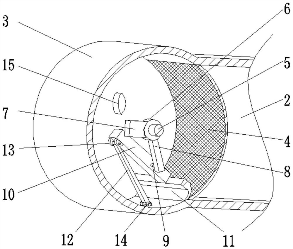 Hot air exchange structure for new material production