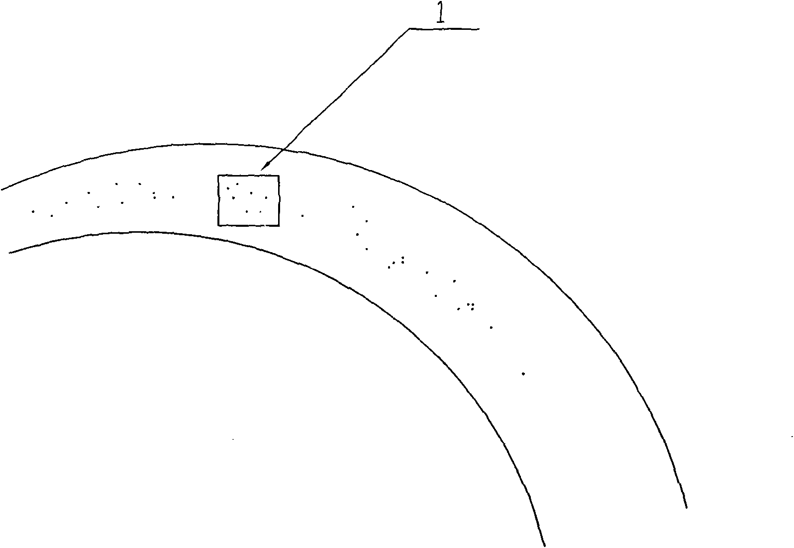 Device for directly measuring blood flow velocity