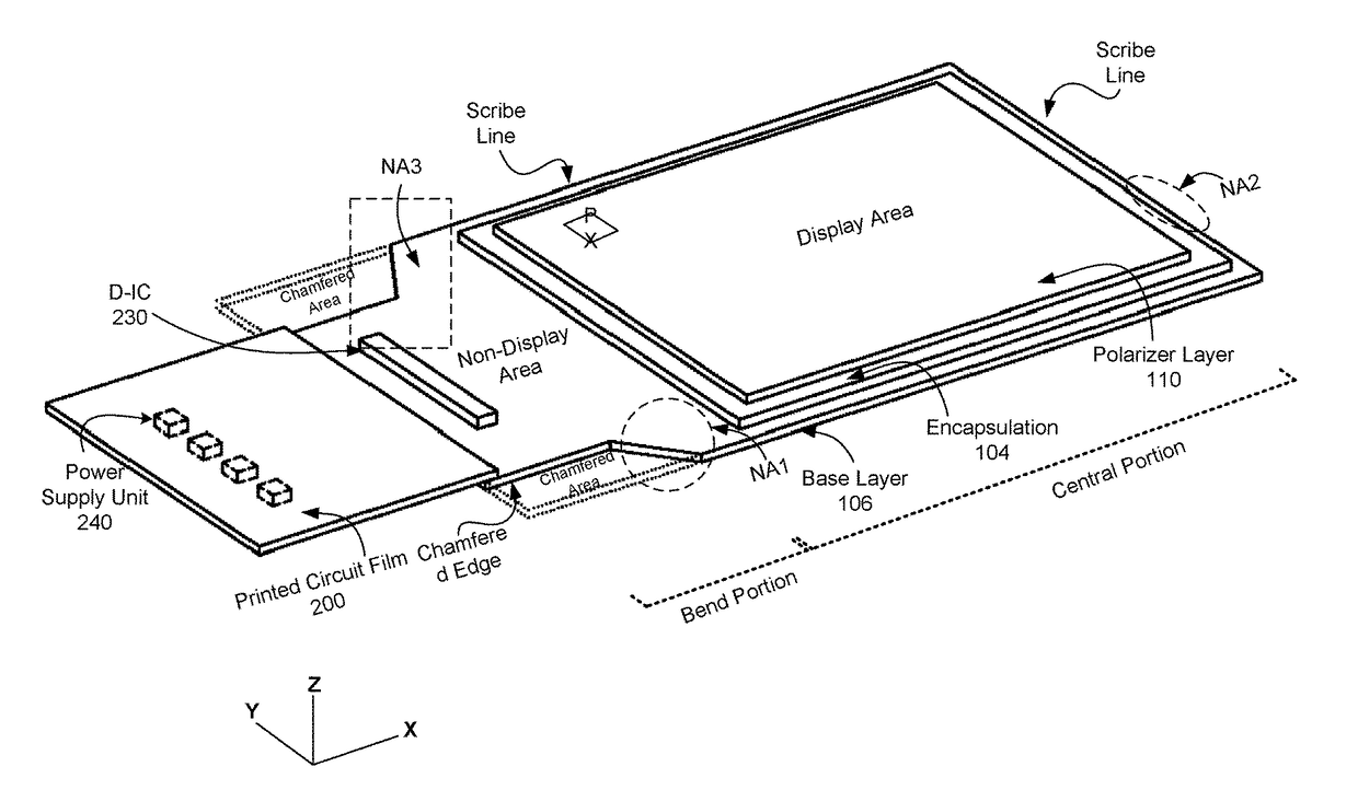 Flexible Organic Light Emitting Diode Display Device