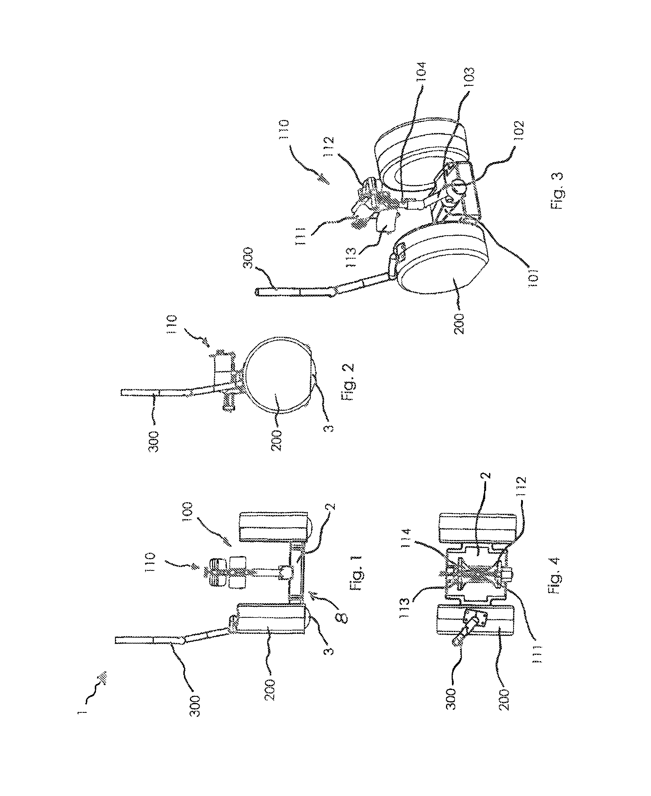 Two-wheeled battery-powered vehicle