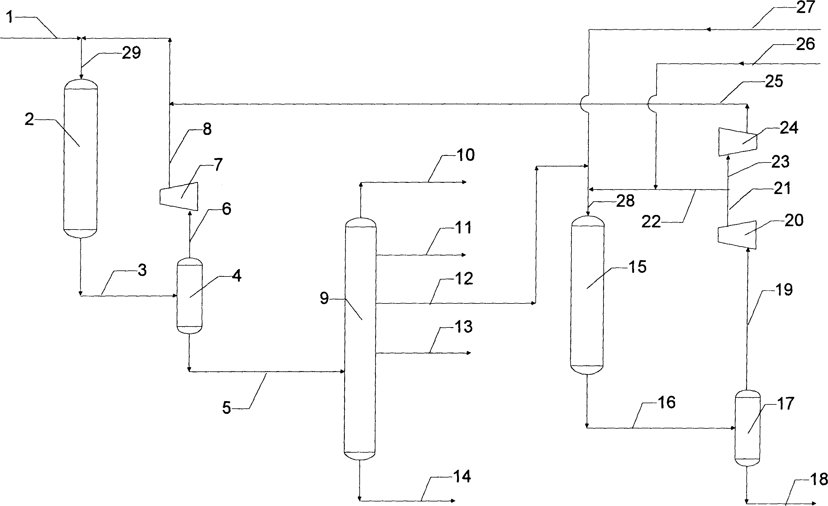 Jet fuel producing process