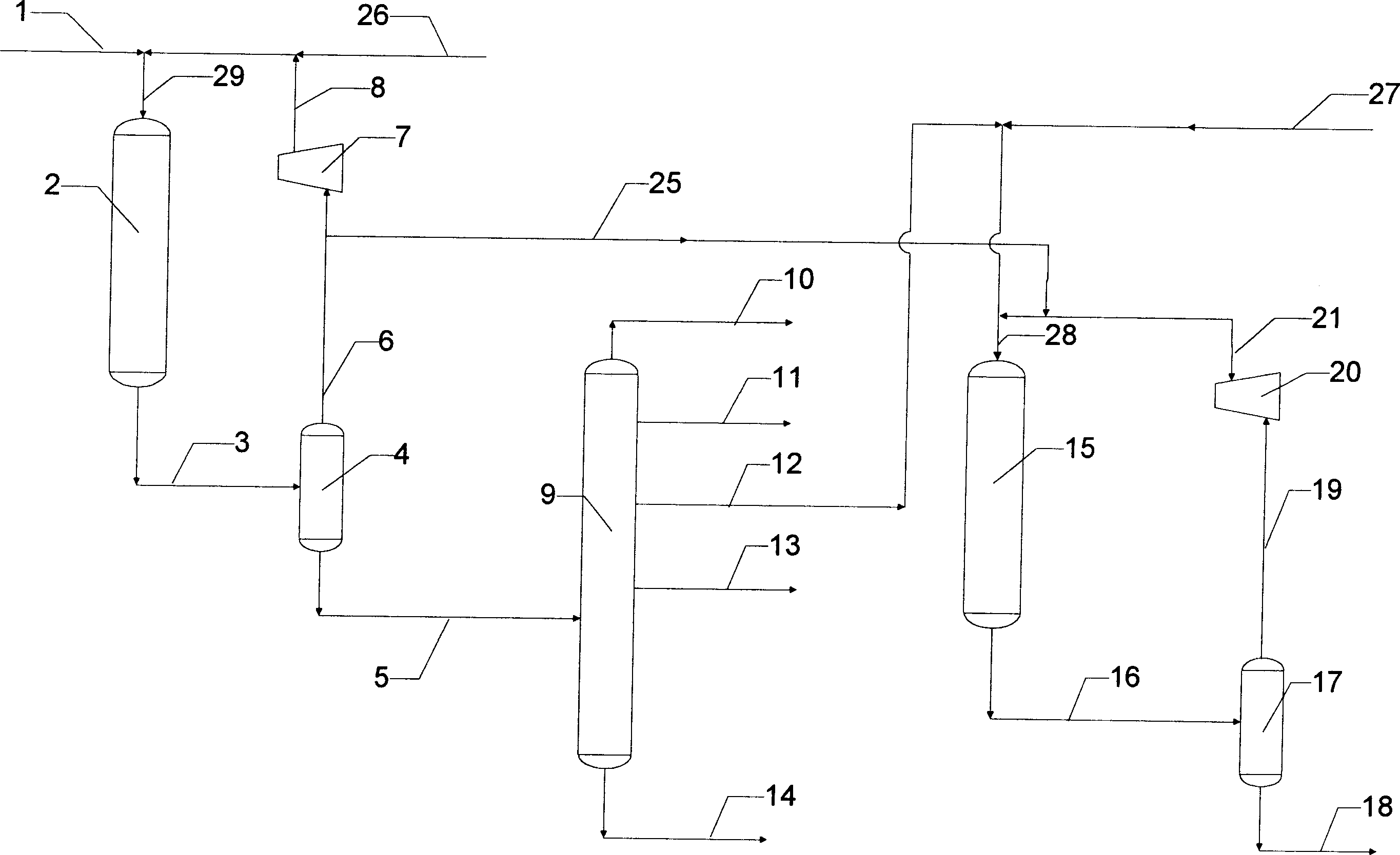 Jet fuel producing process