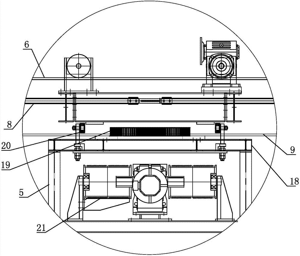 Comb-tooth type stereo garage