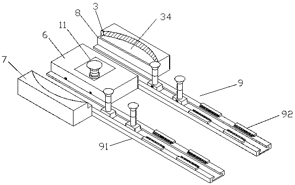 Circular glass corner intelligent polishing device