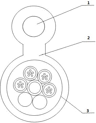 Production technology of all dielectric layer twisted nonmetallic optical cable