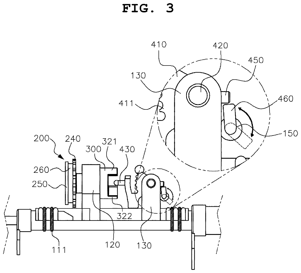 Automatic jerking device for fishing