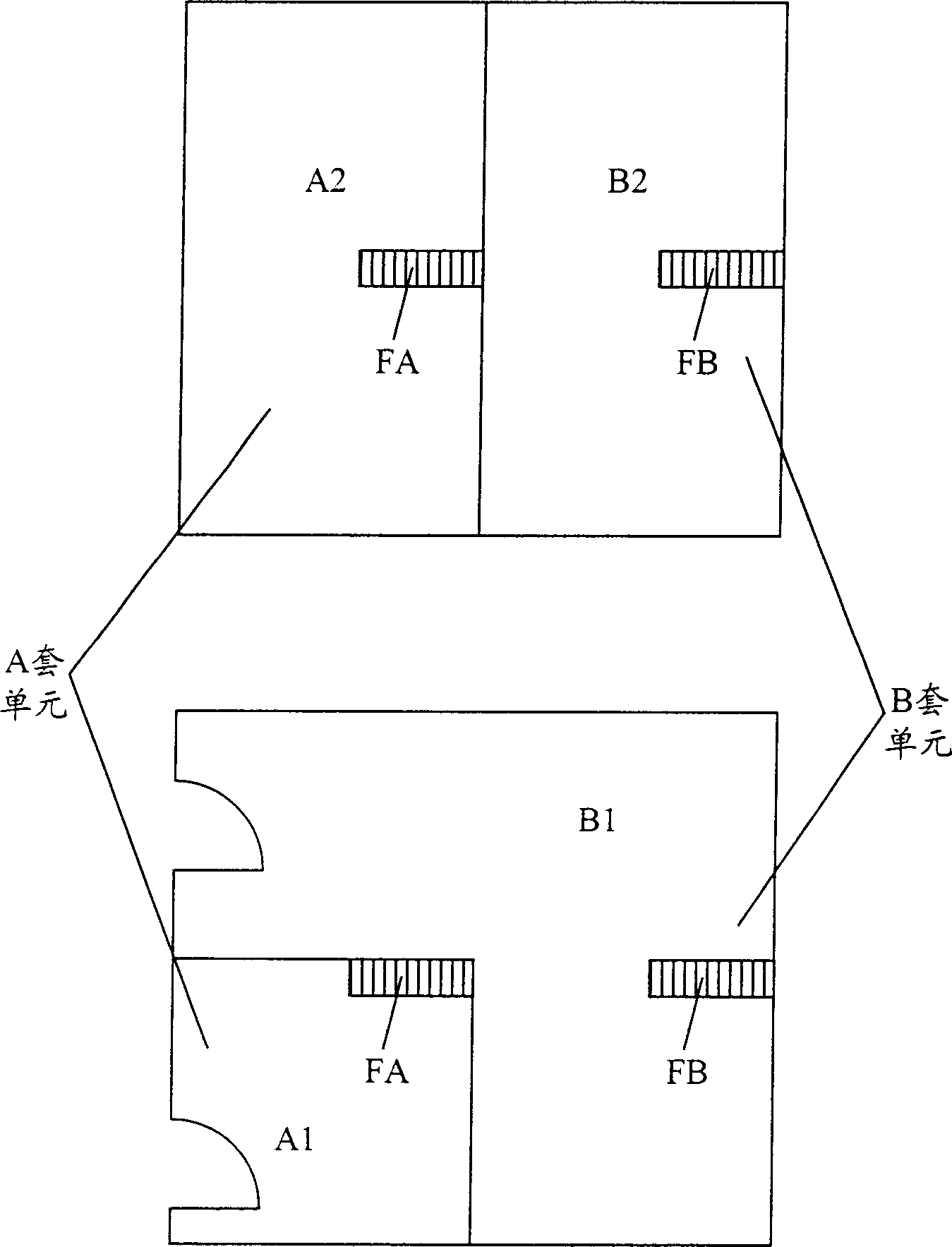 Complex residential building