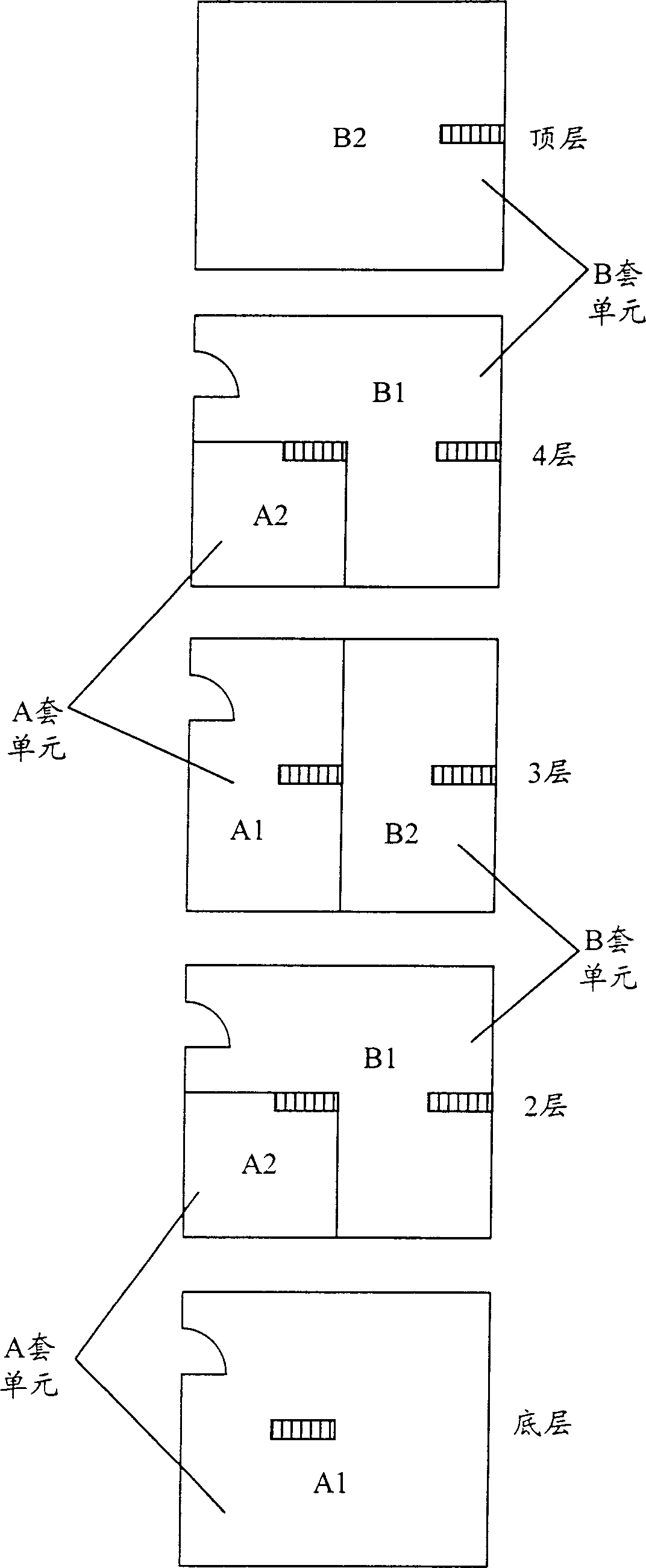 Complex residential building