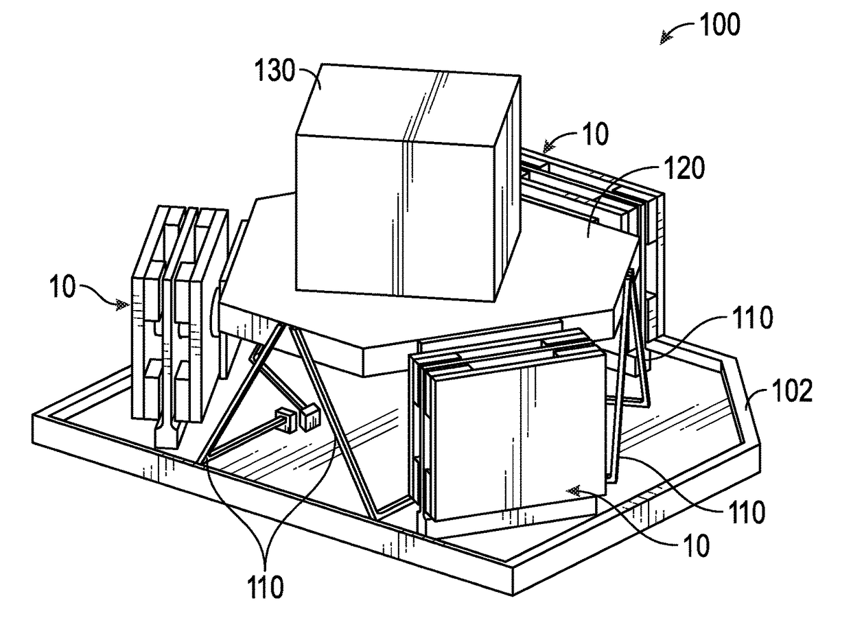 Magnetically damped isolator and pointing mount