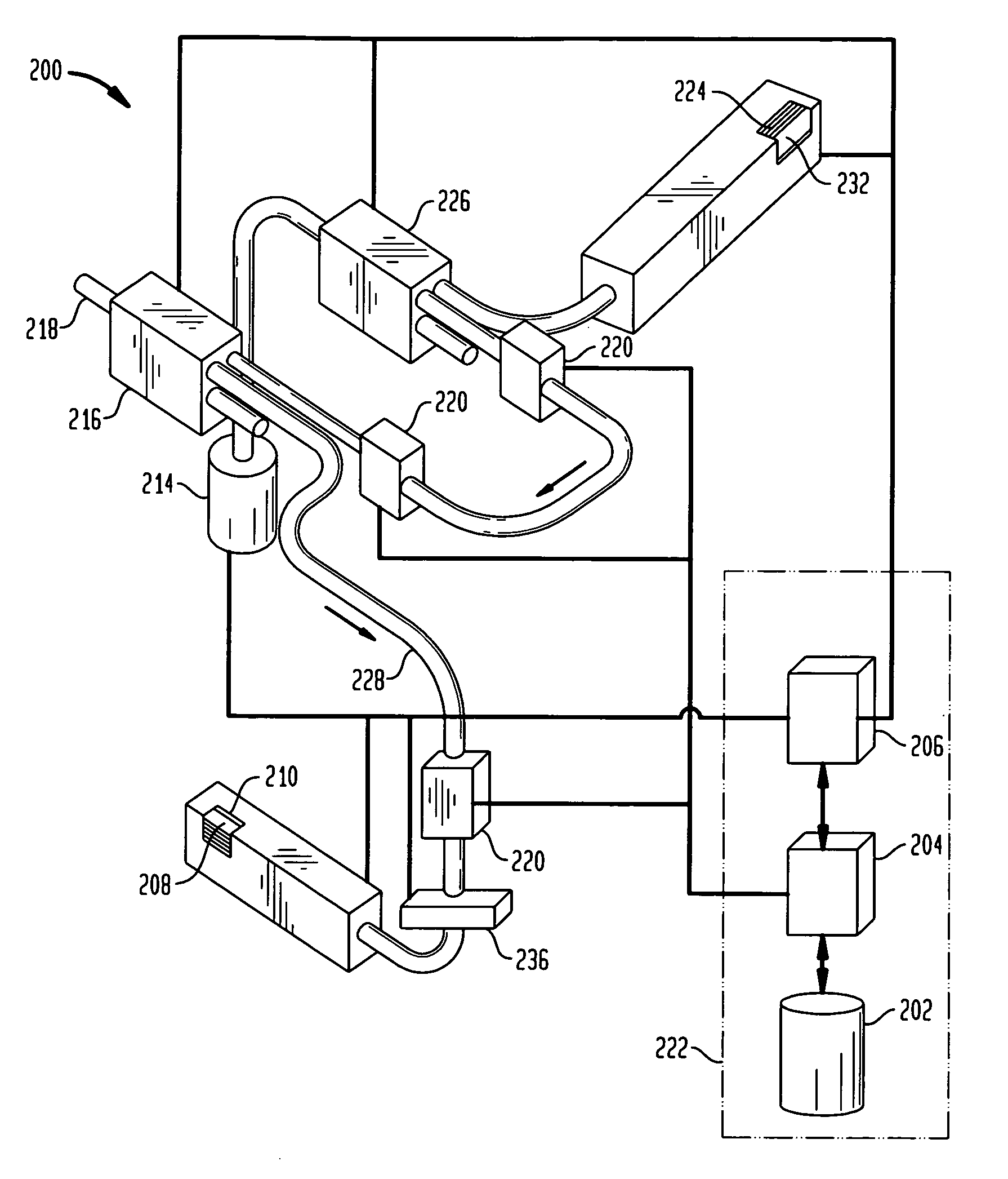 Pneumatic tube carrier tracking system