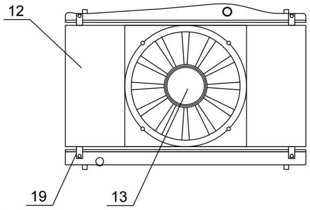 A motor and controller cooling system and method