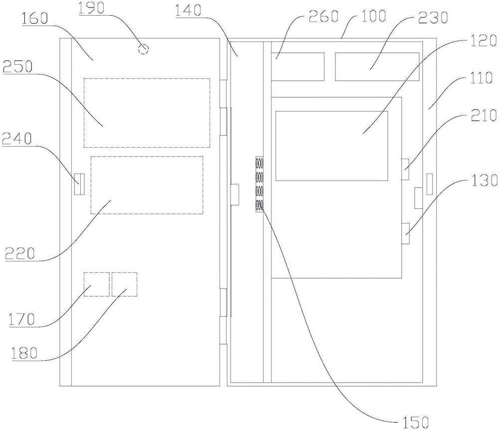 Intelligent electric meter box, electricity quantity information display method and alarm system