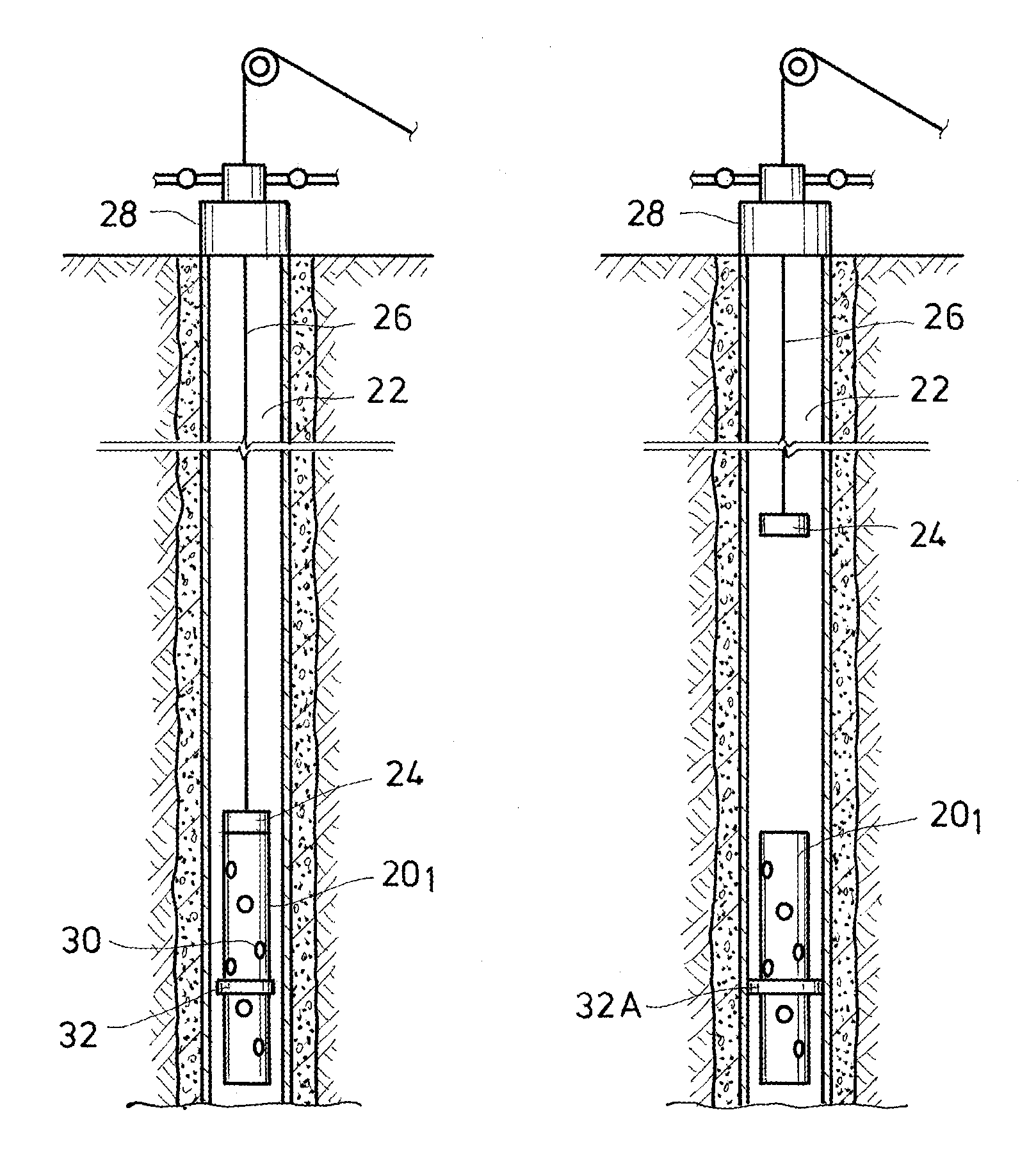 Select-fire stackable gun system