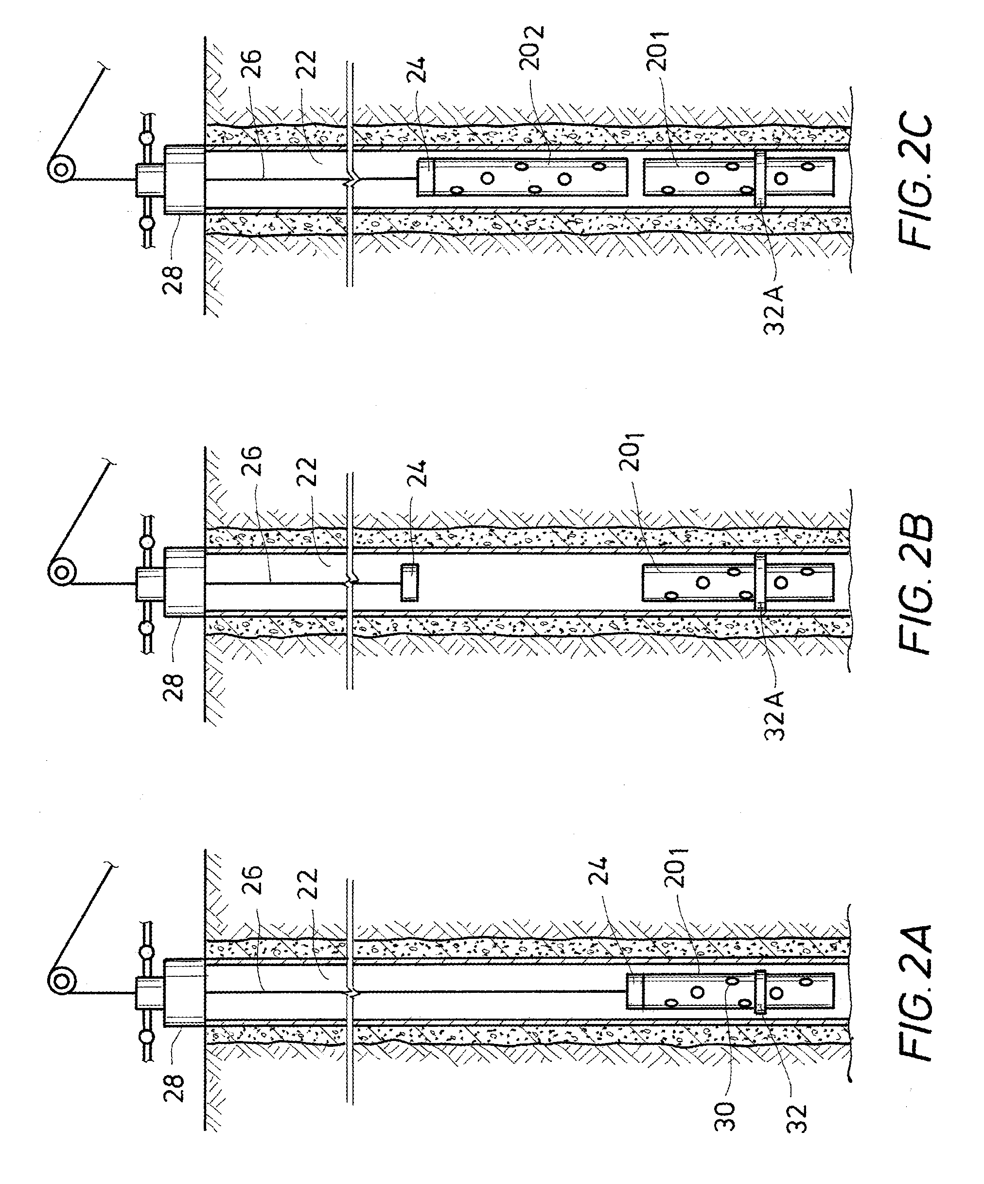 Select-fire stackable gun system