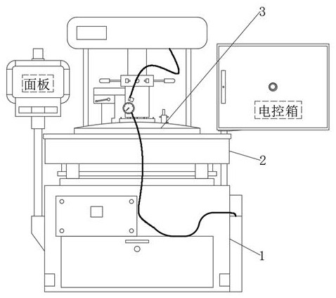 Self-deslagging type bearing grinding process and grinding device thereof