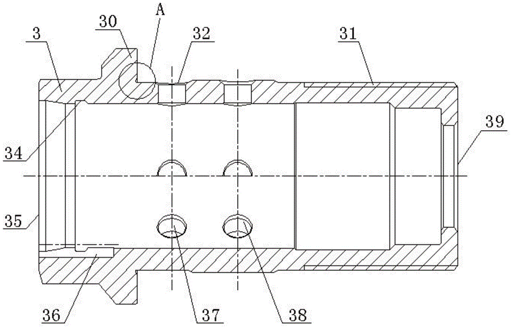 A mid-set VVT engine oil control valve