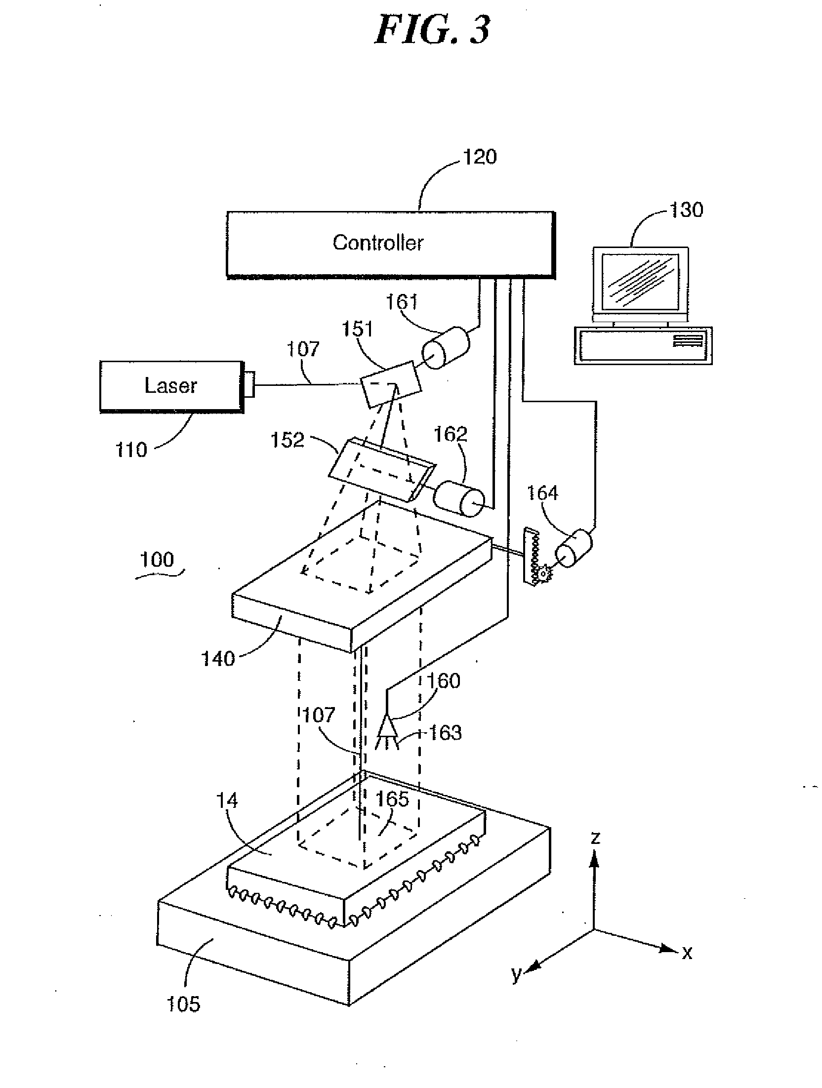 Method and system for exposing delicate structures of a device encapsulated in a mold compound