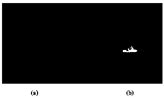 Sea surface image semantic segmentation method based on space constraint hybrid model capable of being simplified