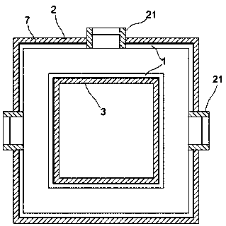 Underground pipe gallery curing shaping device