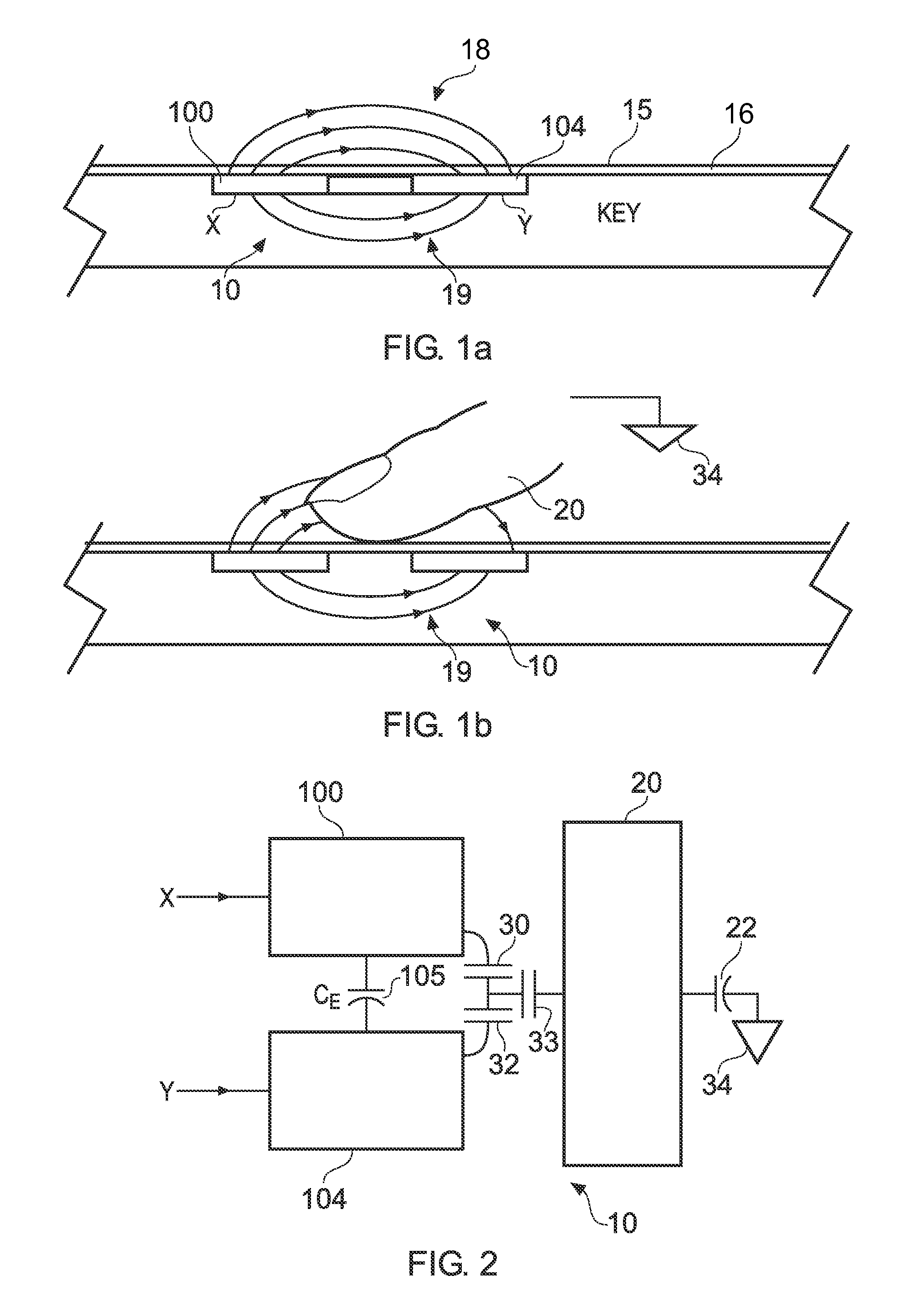 Noise reduction in capacitive touch sensors