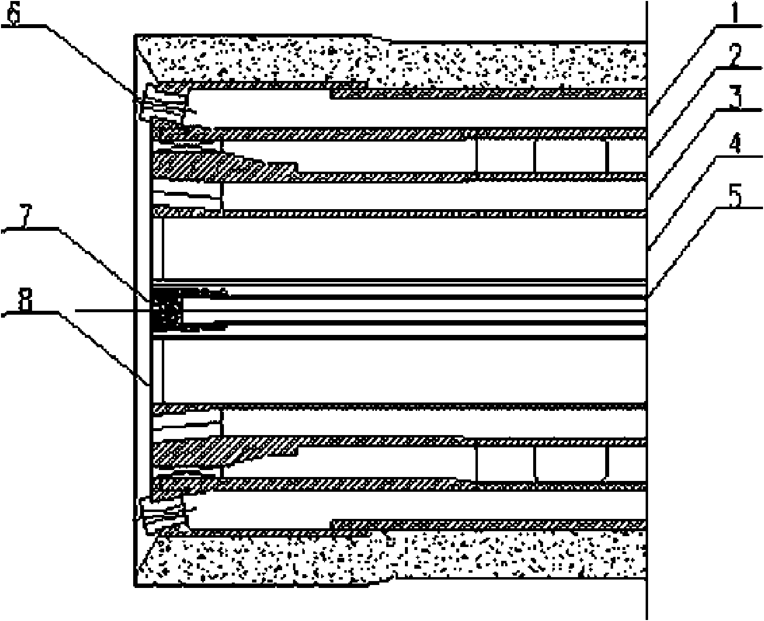 Multi-medium multi-channel discrete low-NOx pulverized coal burner for rotary cement kiln