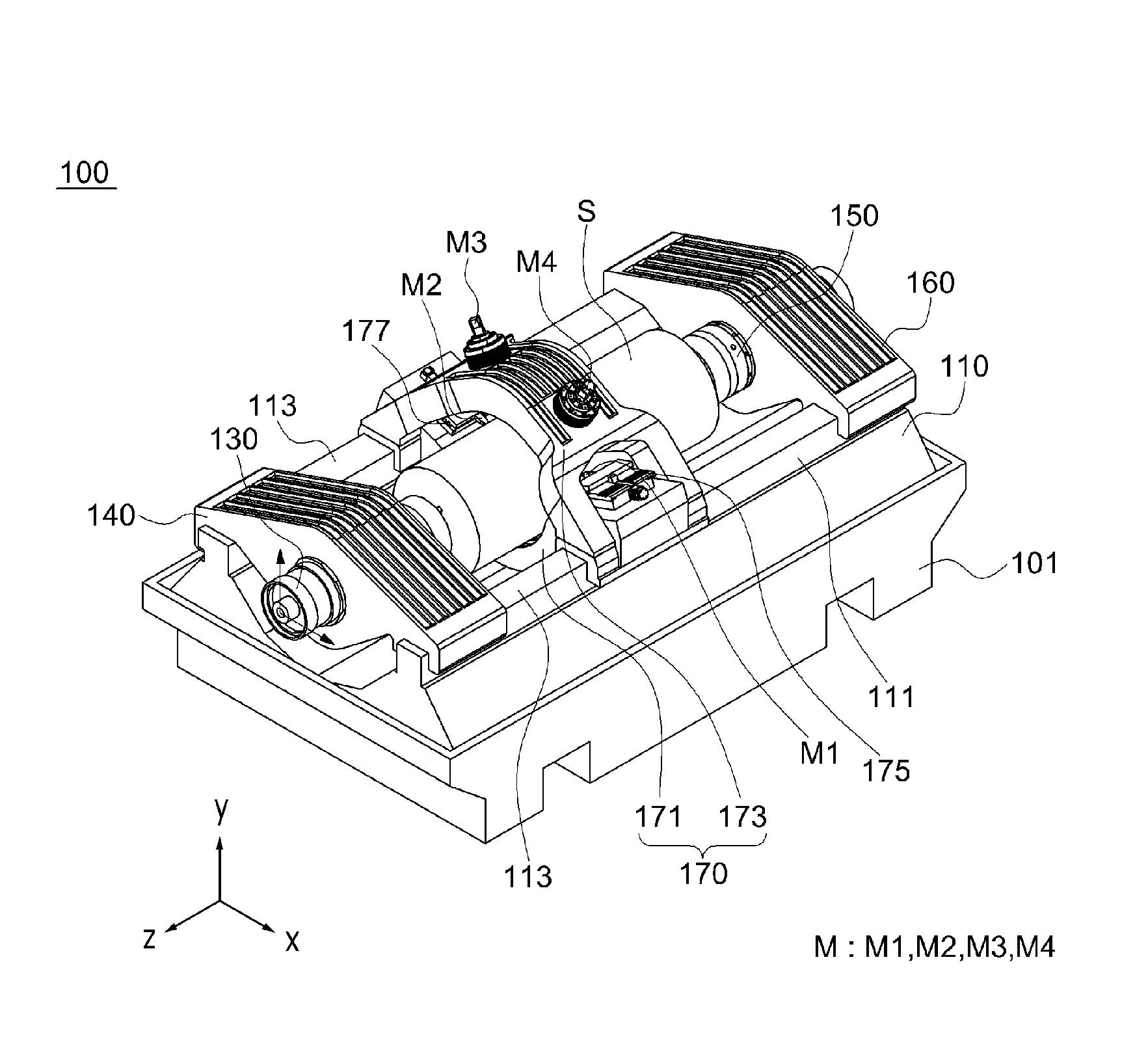 Convergence machining apparatus based on turning