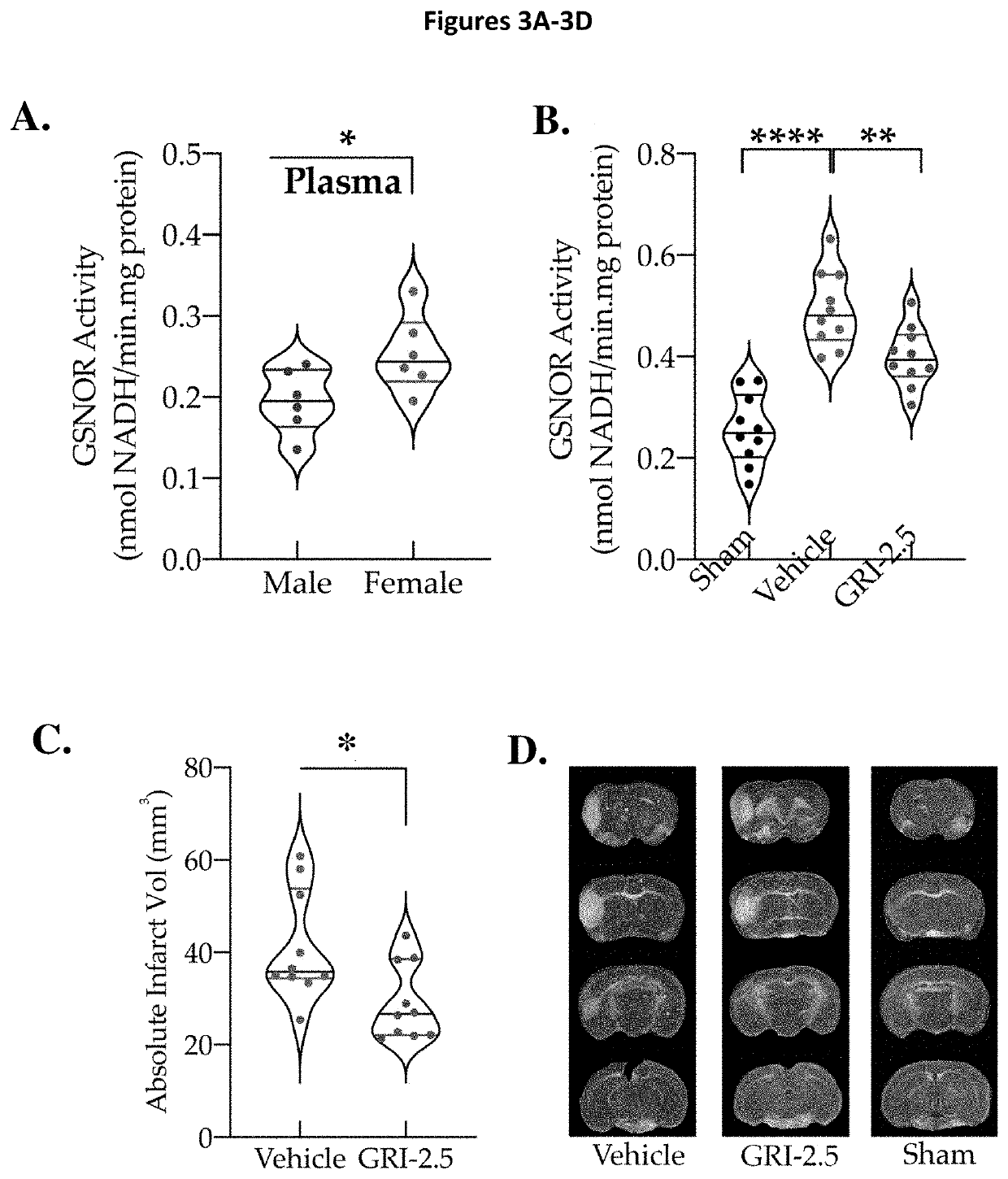 GSNO reductase inhibitor as an adjunct therapy with remote ischemic conditioning and thrombolytic reperfusion therapies in cerebral thrombosis and/or thromboembolic stroke