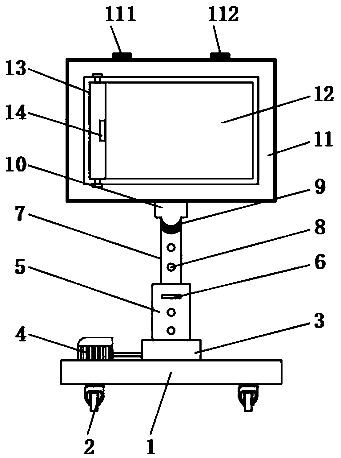 Convenient-to-clean LED display screen