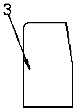 Angle welding process for automatic submerged-arc welding and welding tool used thereby