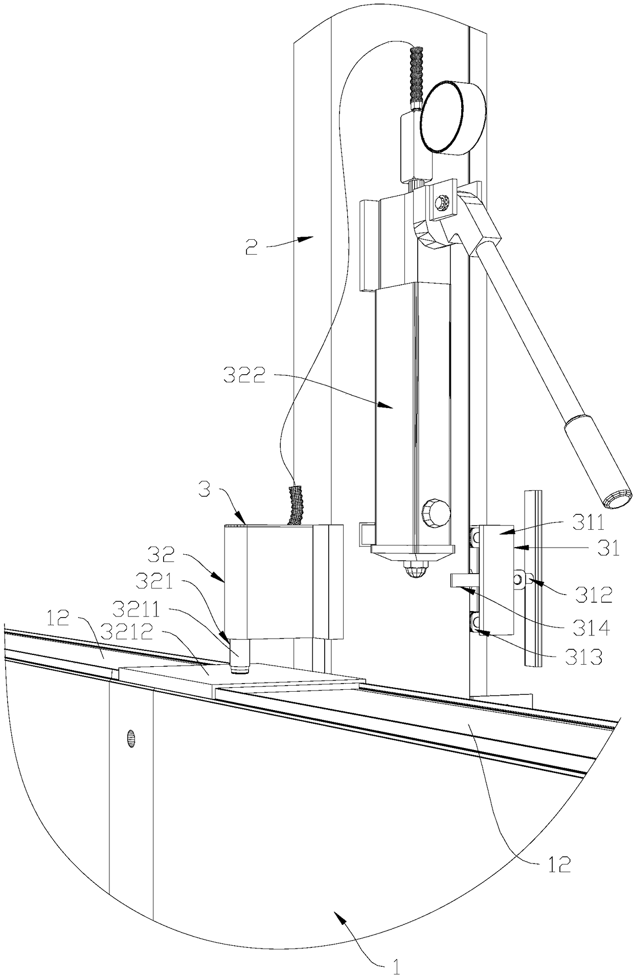 Splicing device for hoisting boards for cold storage and splicing process for hoisting boards for cold storage