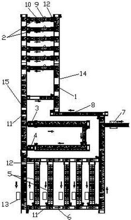 Ceramic toilet bowl grading-detection water-testing production line