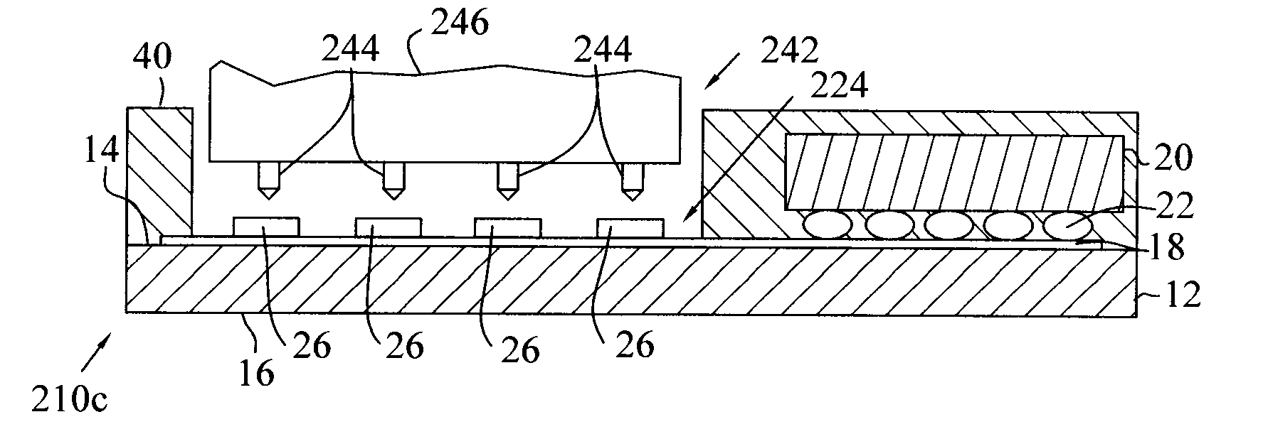 Methods to provide and expose a diagnostic connector on overmolded electronic packages