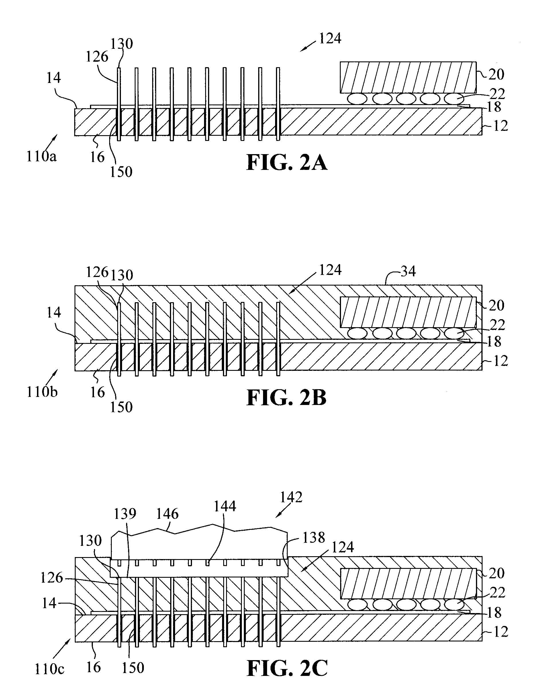 Methods to provide and expose a diagnostic connector on overmolded electronic packages