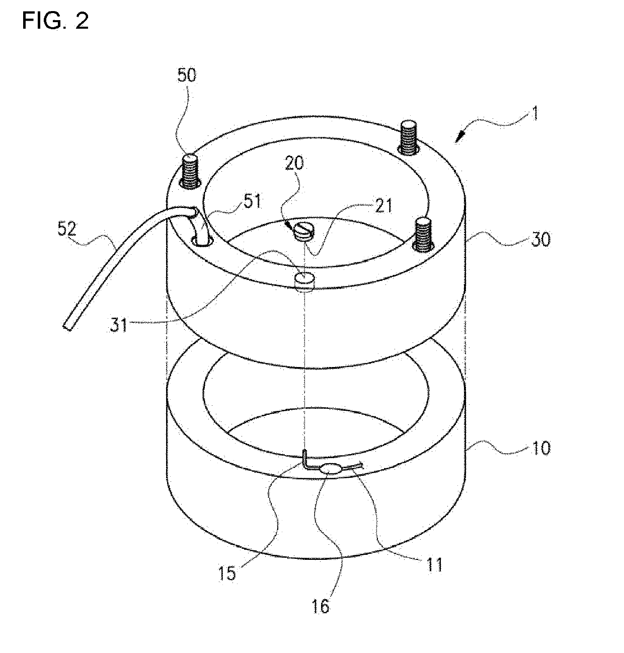 Aluminum coil assembly having galvanic corrosion prevention structure for car electromagnetic clutch