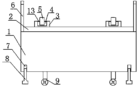 Material conveying mechanism for skylight production line