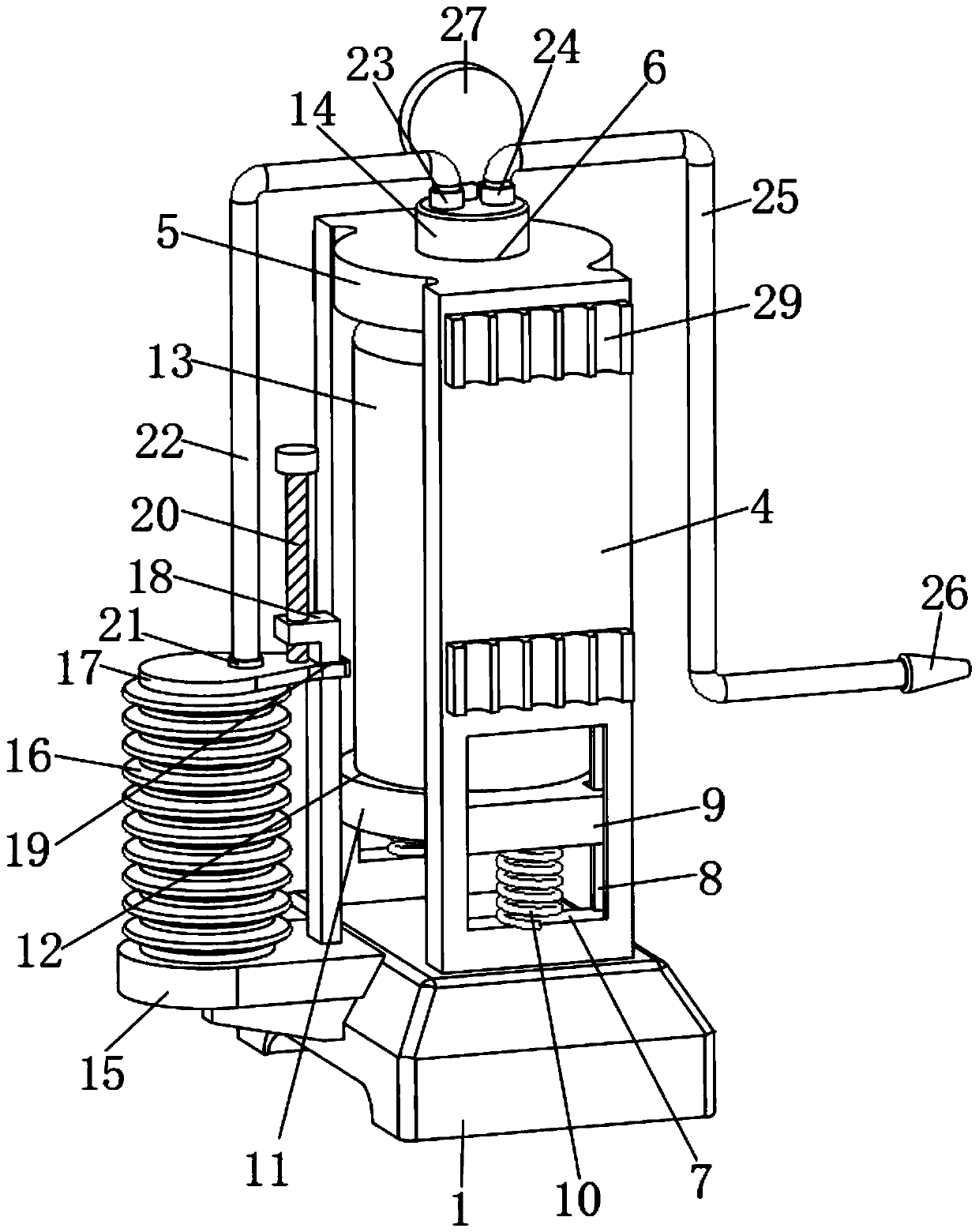 Catheter device for surgical neurosurgery intervention