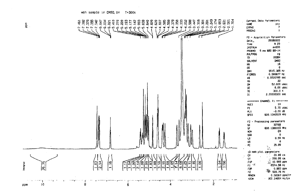 Novel secoiridoid compound and application in preparation of anti-inflammatory drug