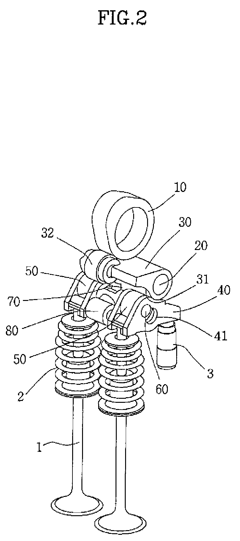 Continuously Variable Valve Lift System for Engine