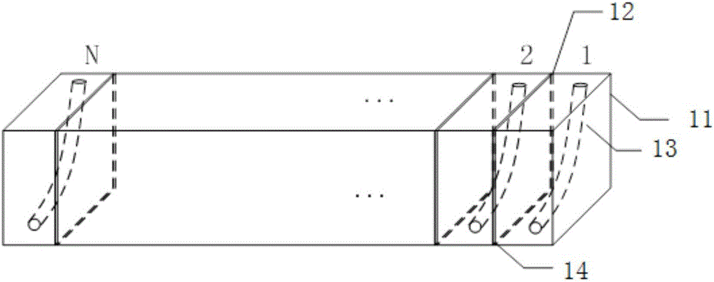 Interface of optical backboard