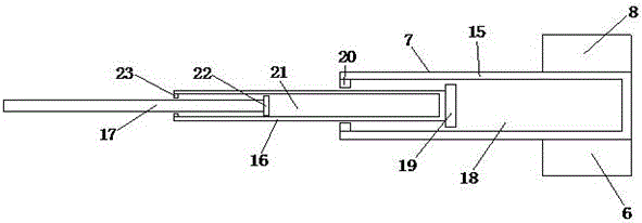 Marketing frame with wide displaying range