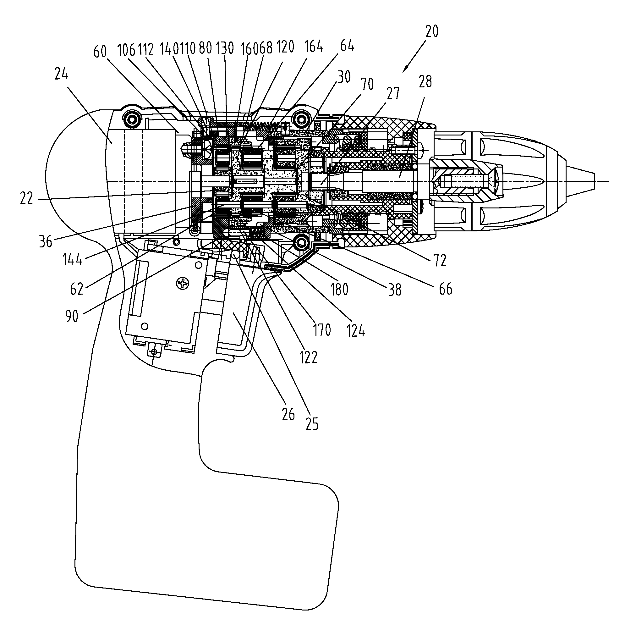 Variable speed tool and variable speed control method