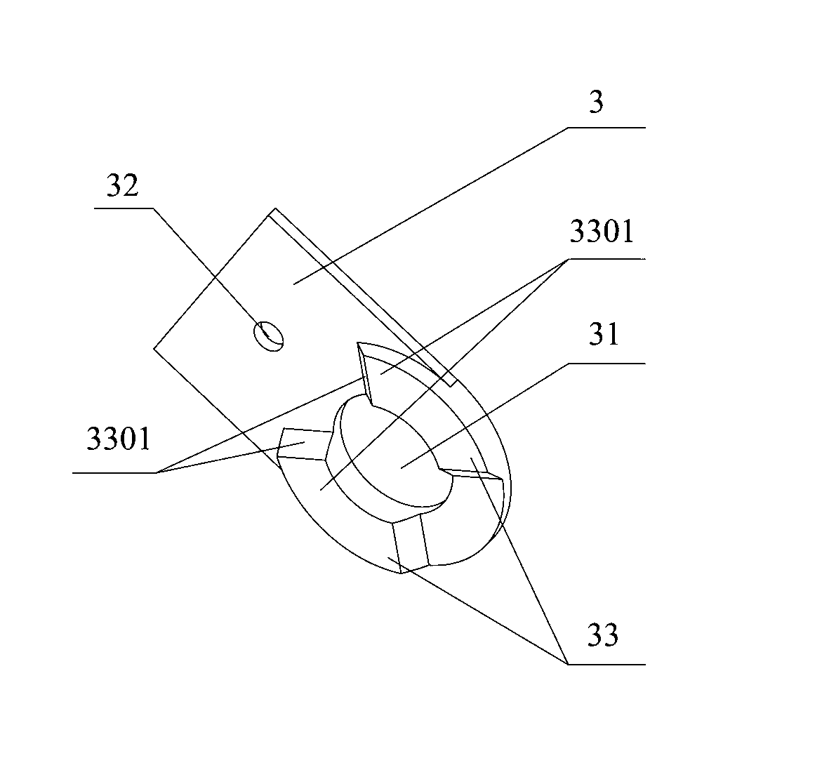 Automatic return door hinge and refrigerator using same