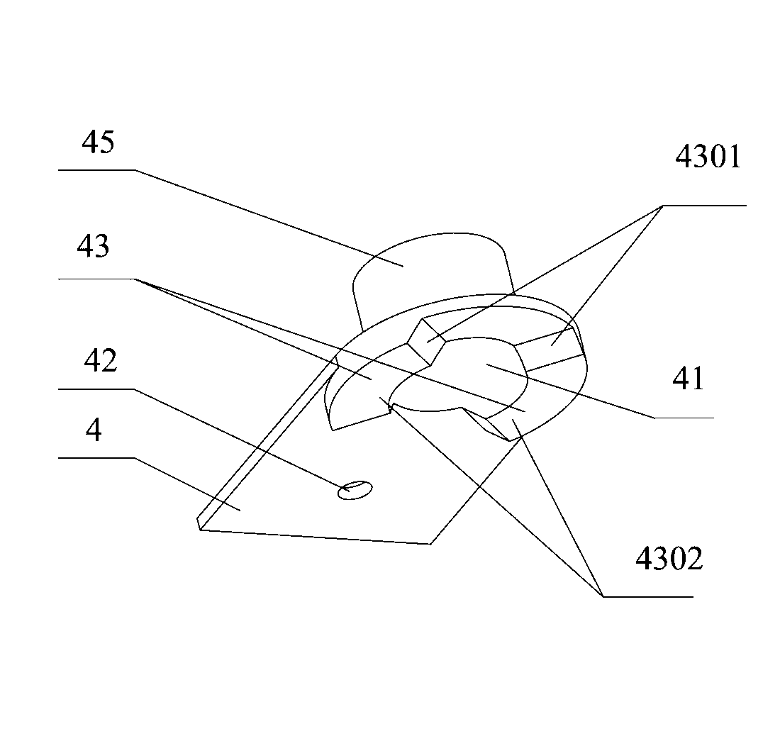 Automatic return door hinge and refrigerator using same