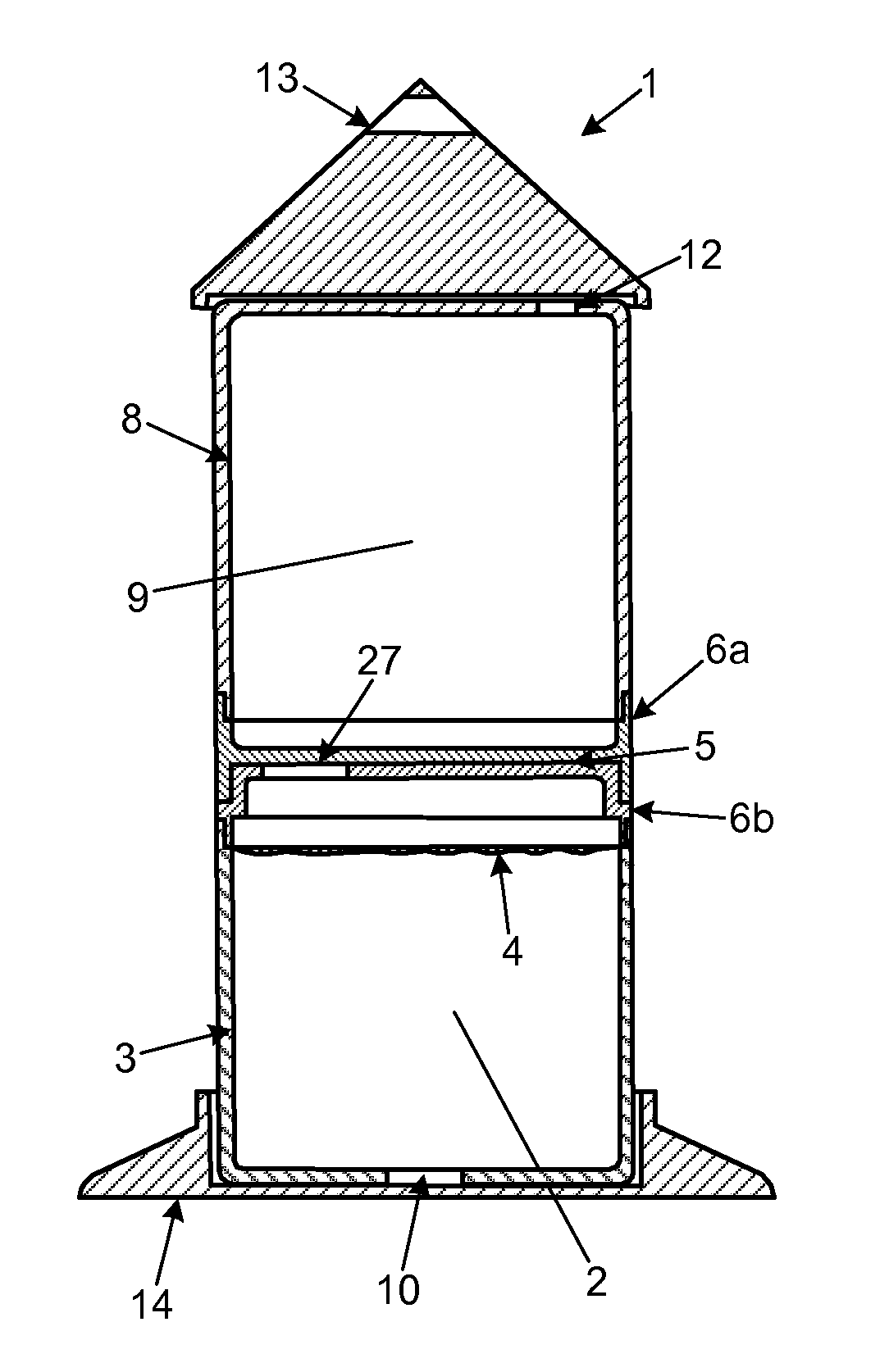 Apparatus and method for delivering beneficial liquids at a consistent rate