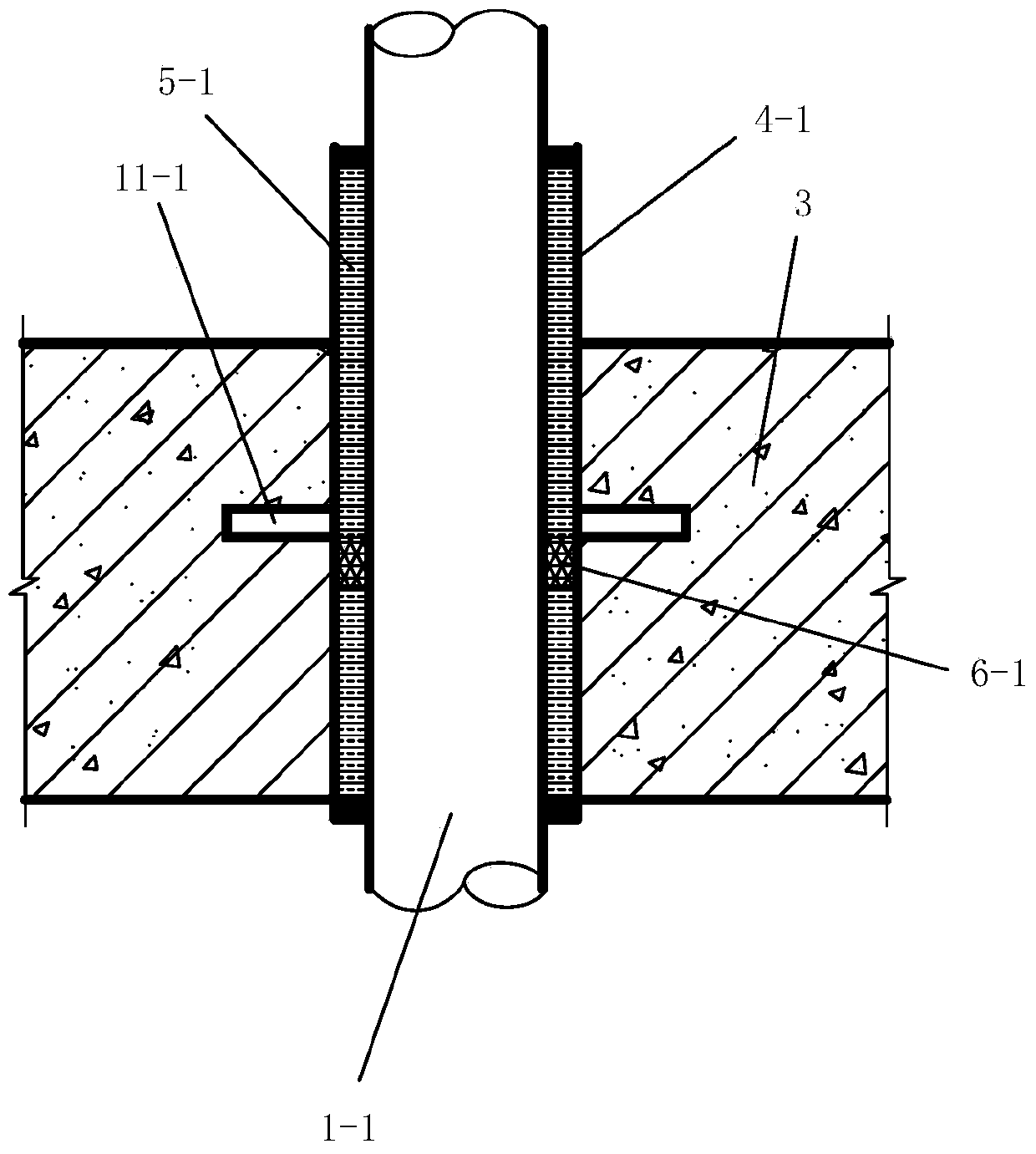 Waterproof and heat-preservation construction method for building water supply and drainage and heating engineering