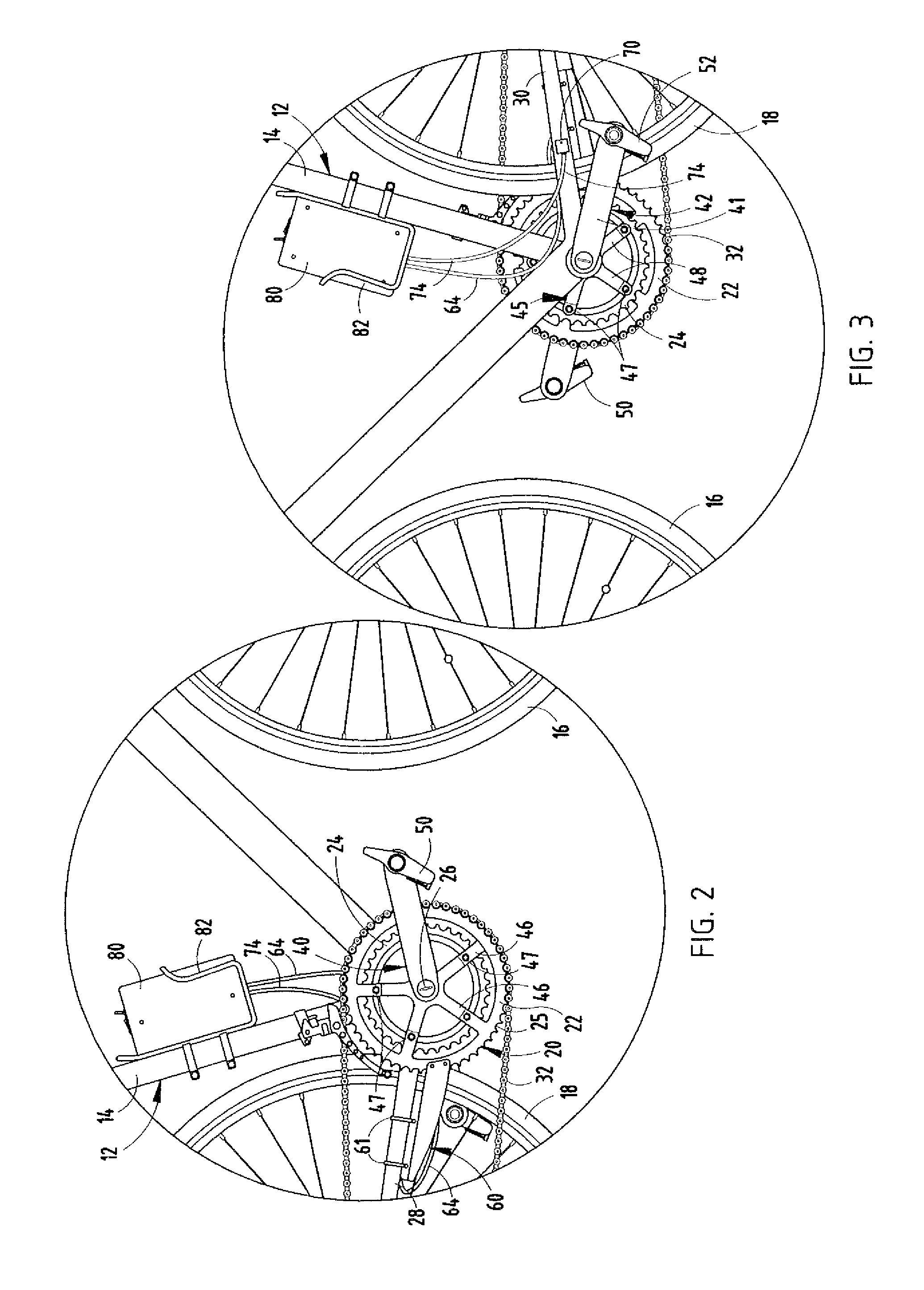 Bicycle torque measuring system