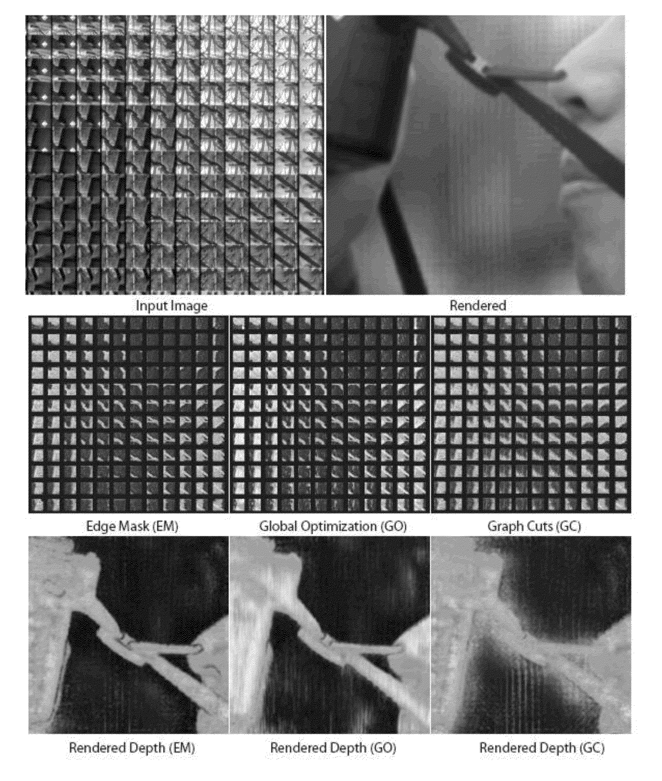 Method and apparatus for generating plenoptic depth maps