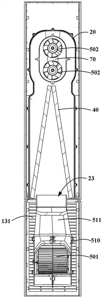 Vertical air conditioner indoor unit