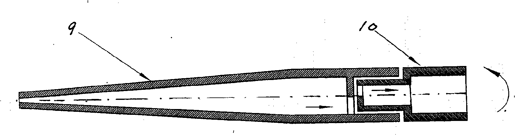 Method for killing dam termite and used smoke generating device