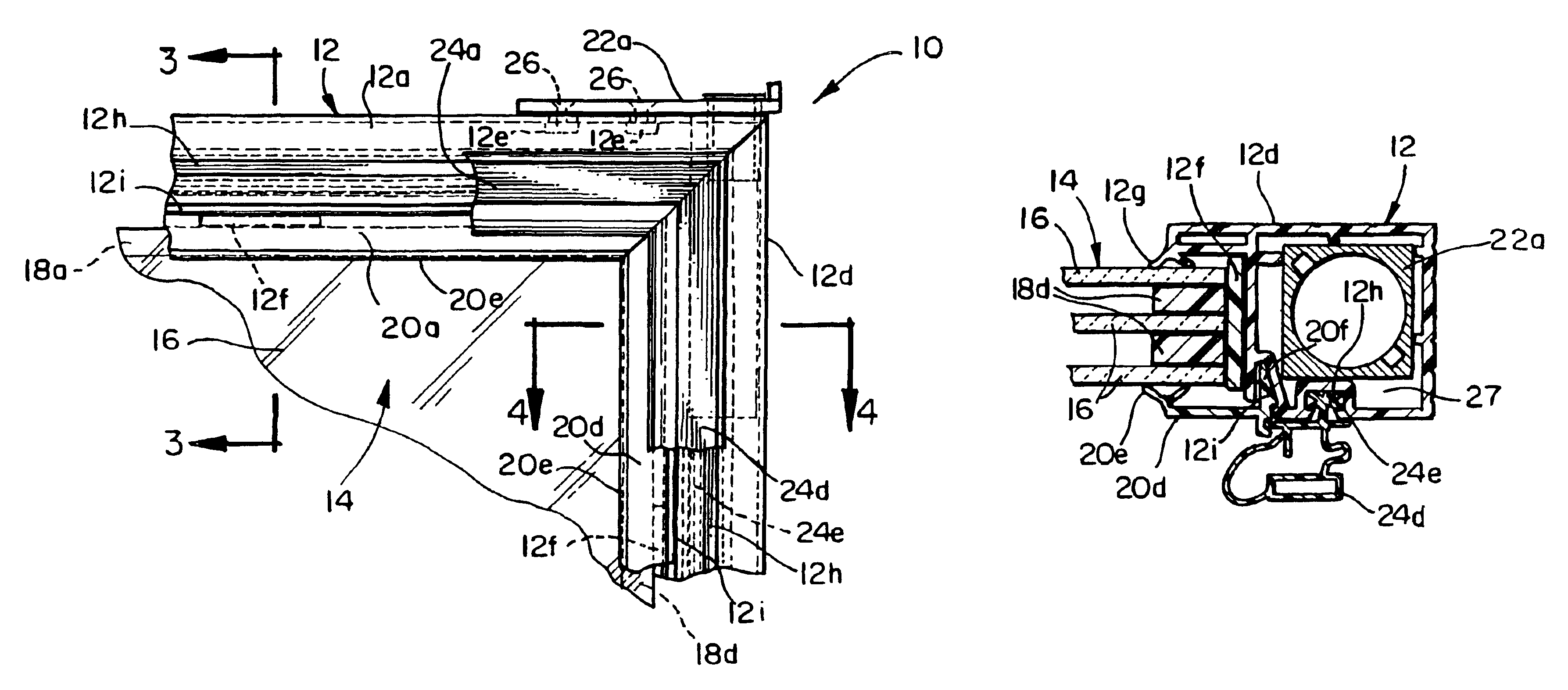 Refrigerator door assembly